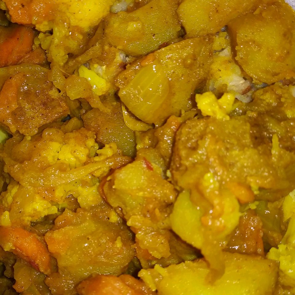 Cauliflower and Potato Curry