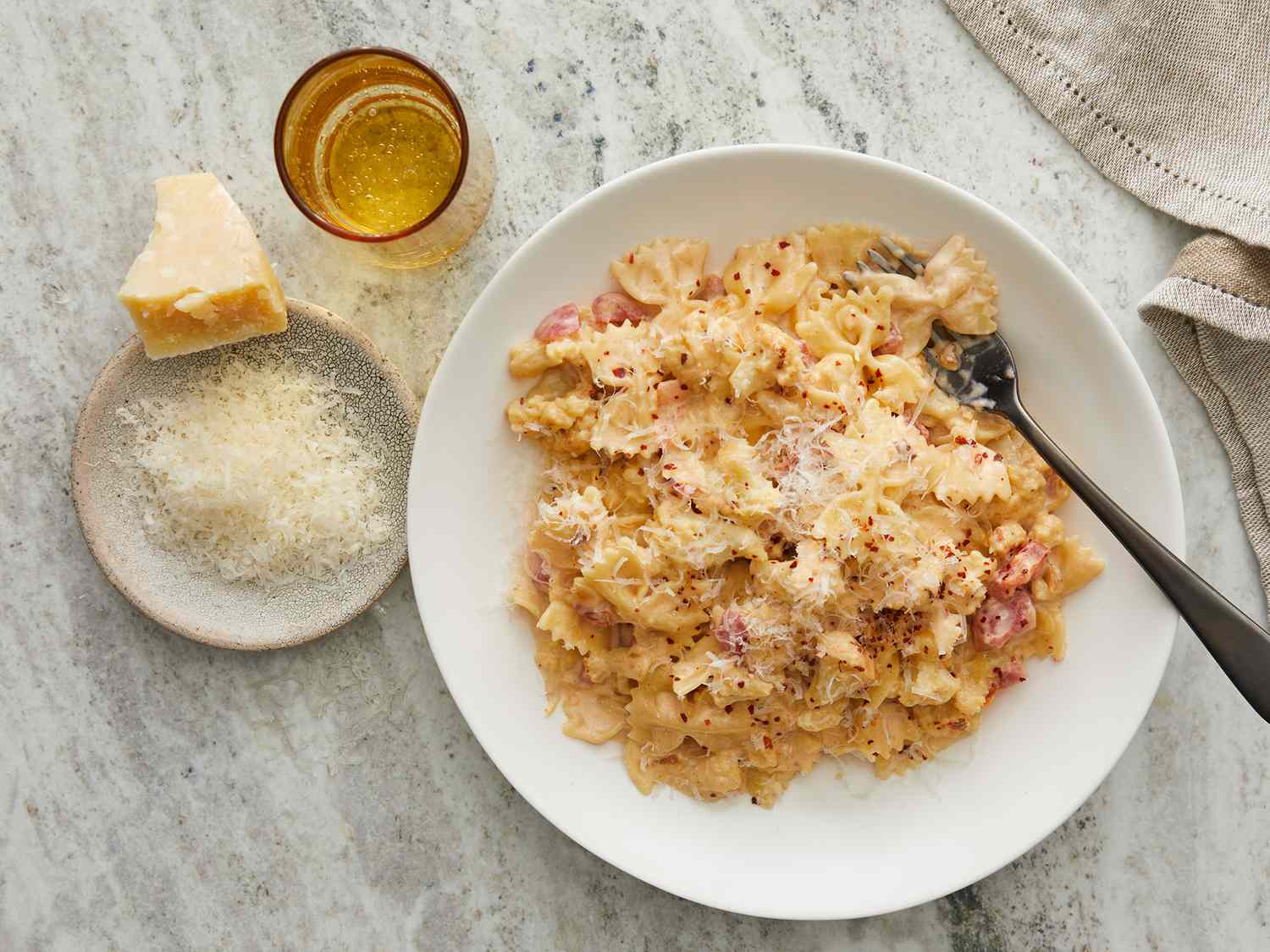 Cauliflower Pasta with Cream