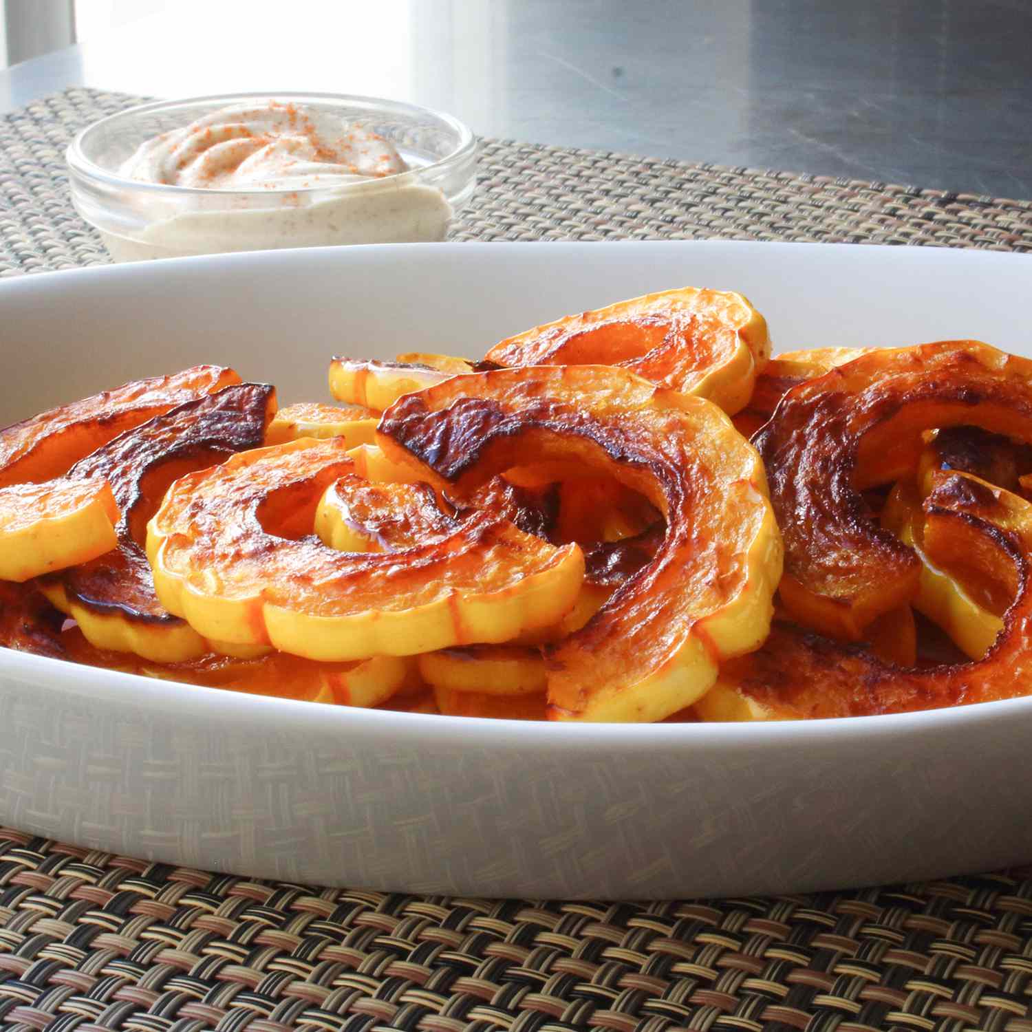 Cayenne Roasted Delicata Squash