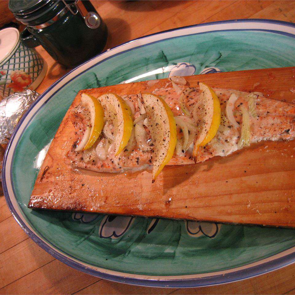 Cedar Planked Salmon