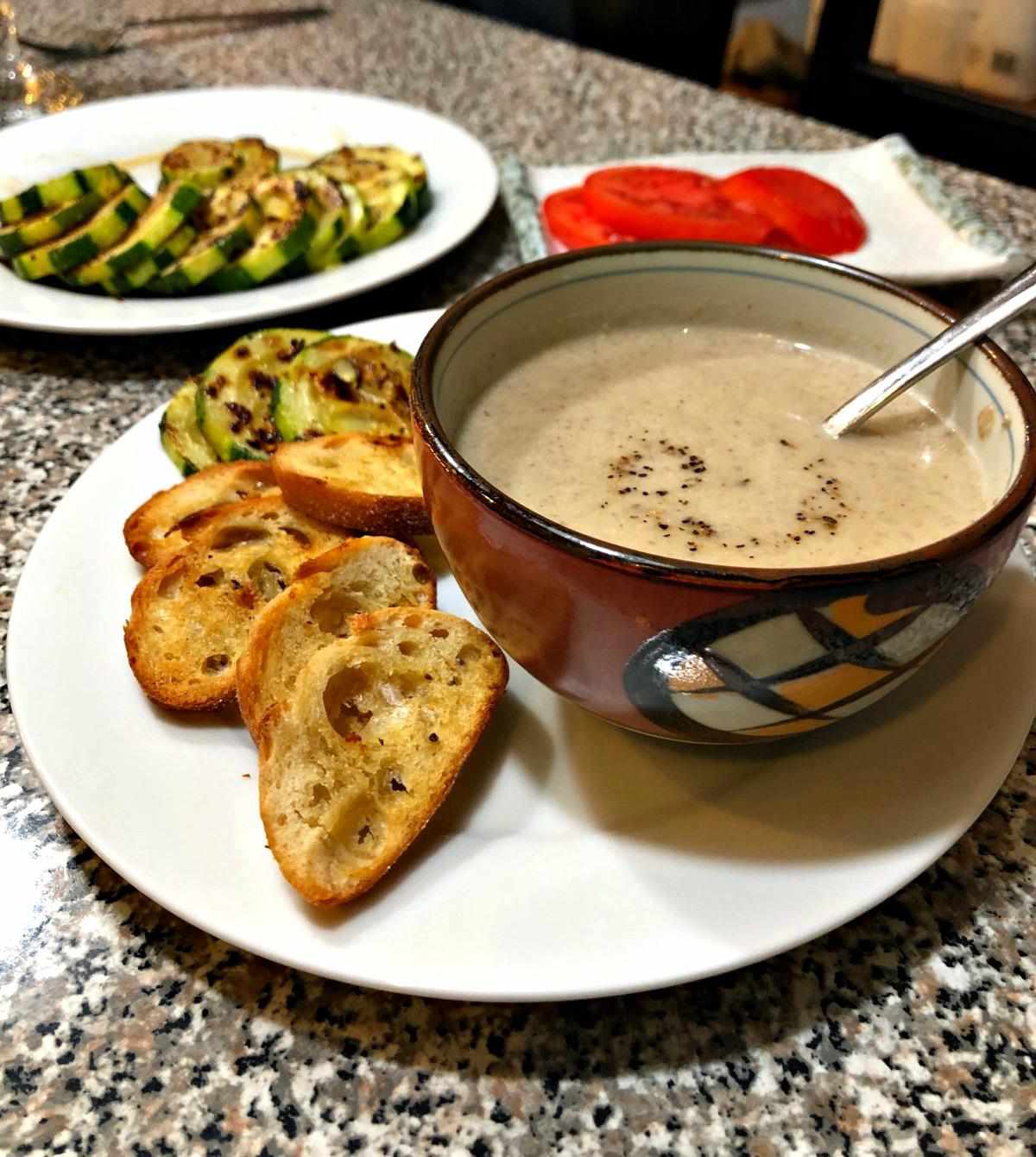 Chanterelle Mushroom Bisque