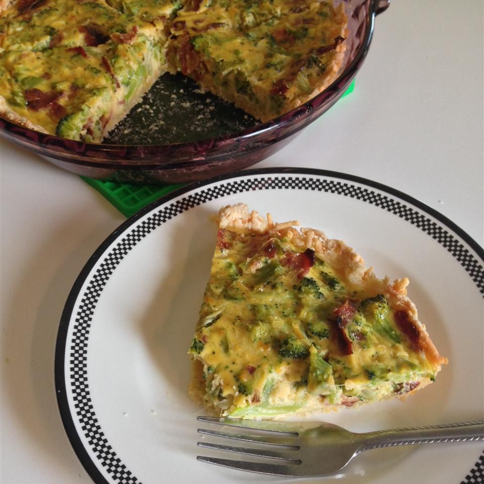 Cheddar Broccoli Pie