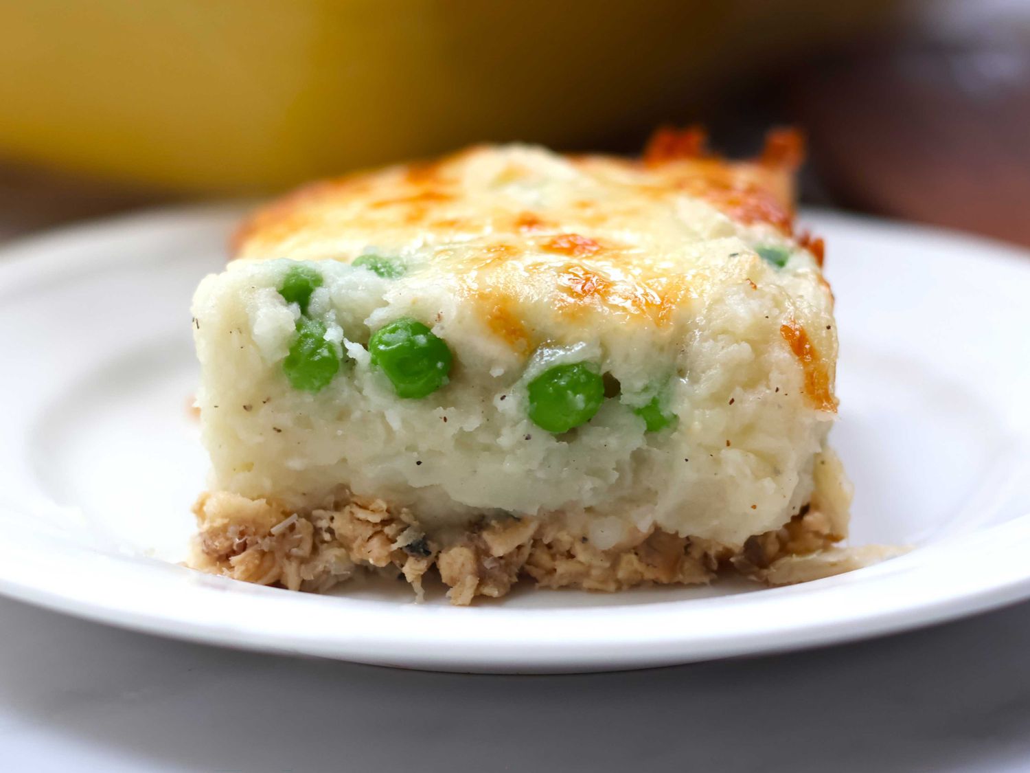 Cheddar-Crusted Fish Pie