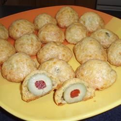 Cheddar Olive Bites
