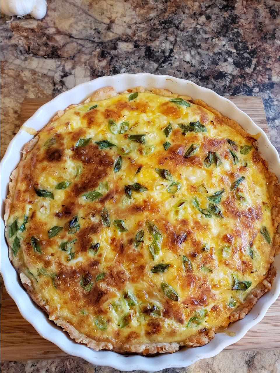 Cheddar Quiche Crust