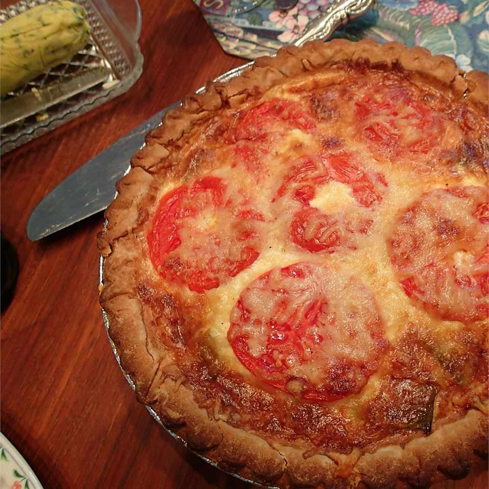 Cheese and Leek Quiche