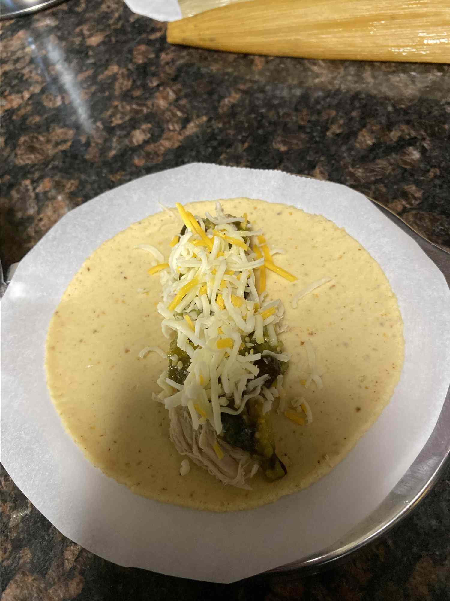 Cheese and Poblano Tamales