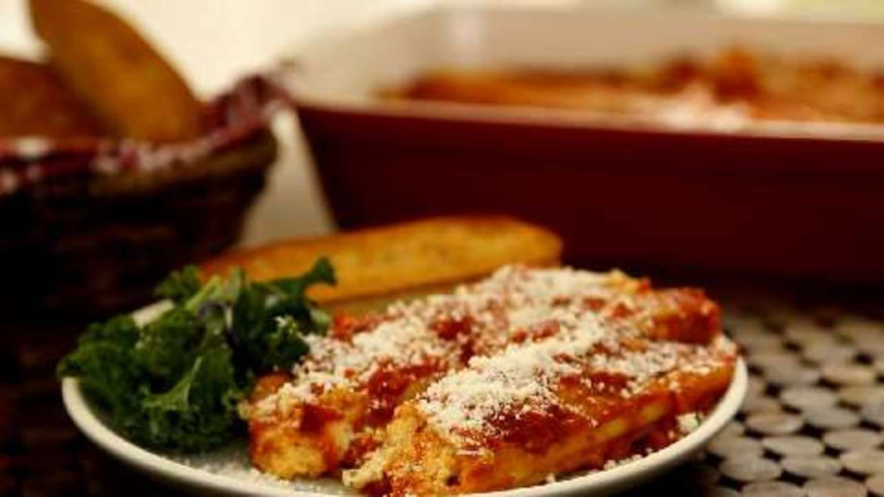 Cheese-Filled Manicotti