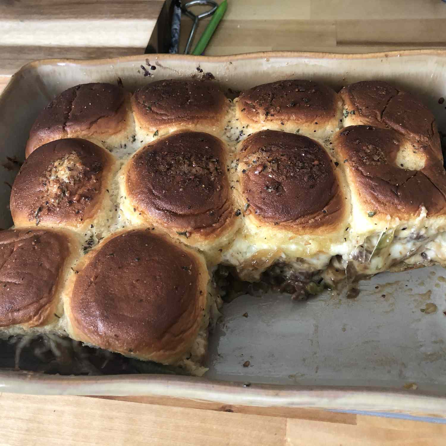 Cheese Steak Sliders