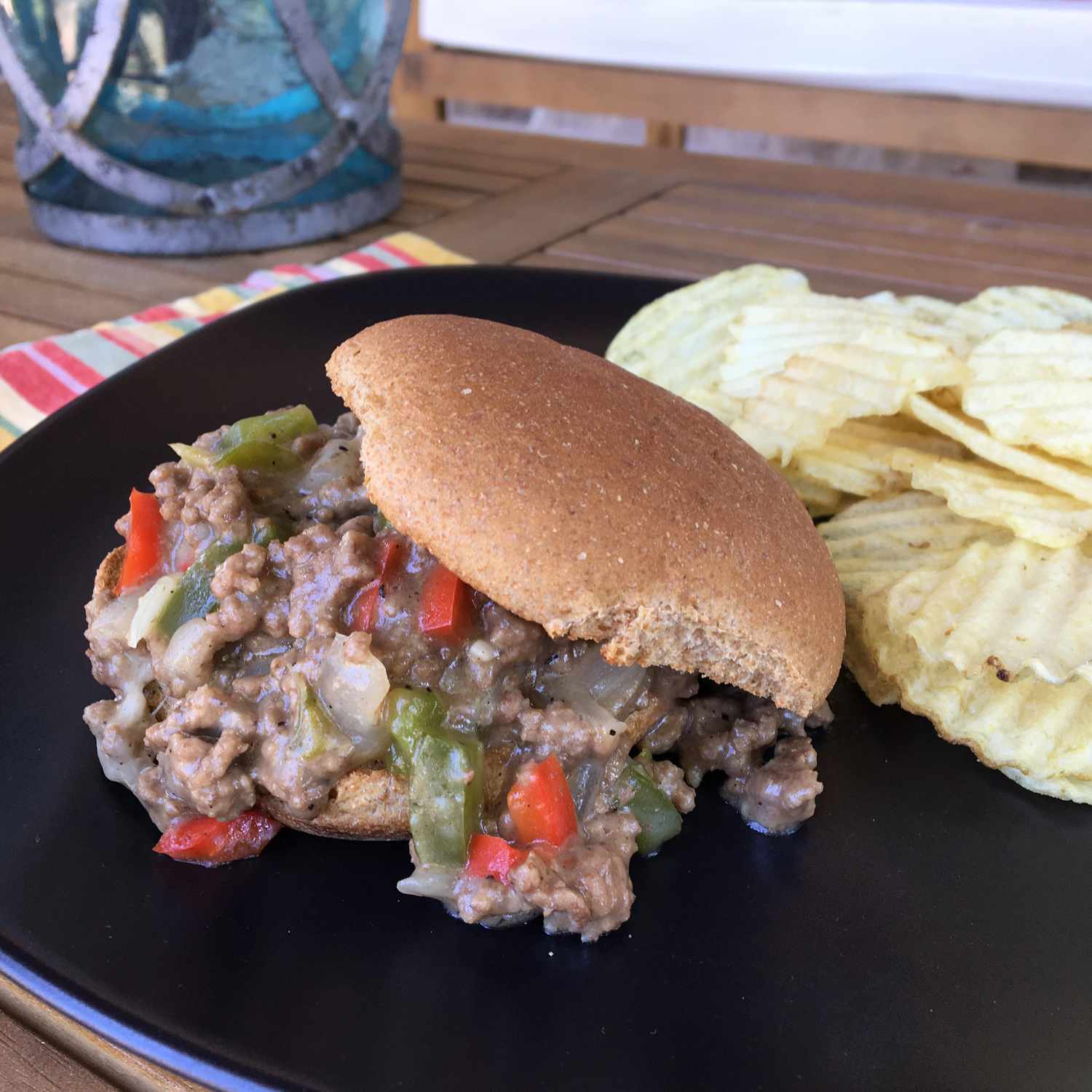 Cheese Steak Sloppy Joes