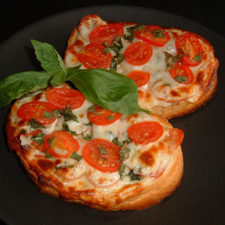 Cheese-Topped Bruschetta