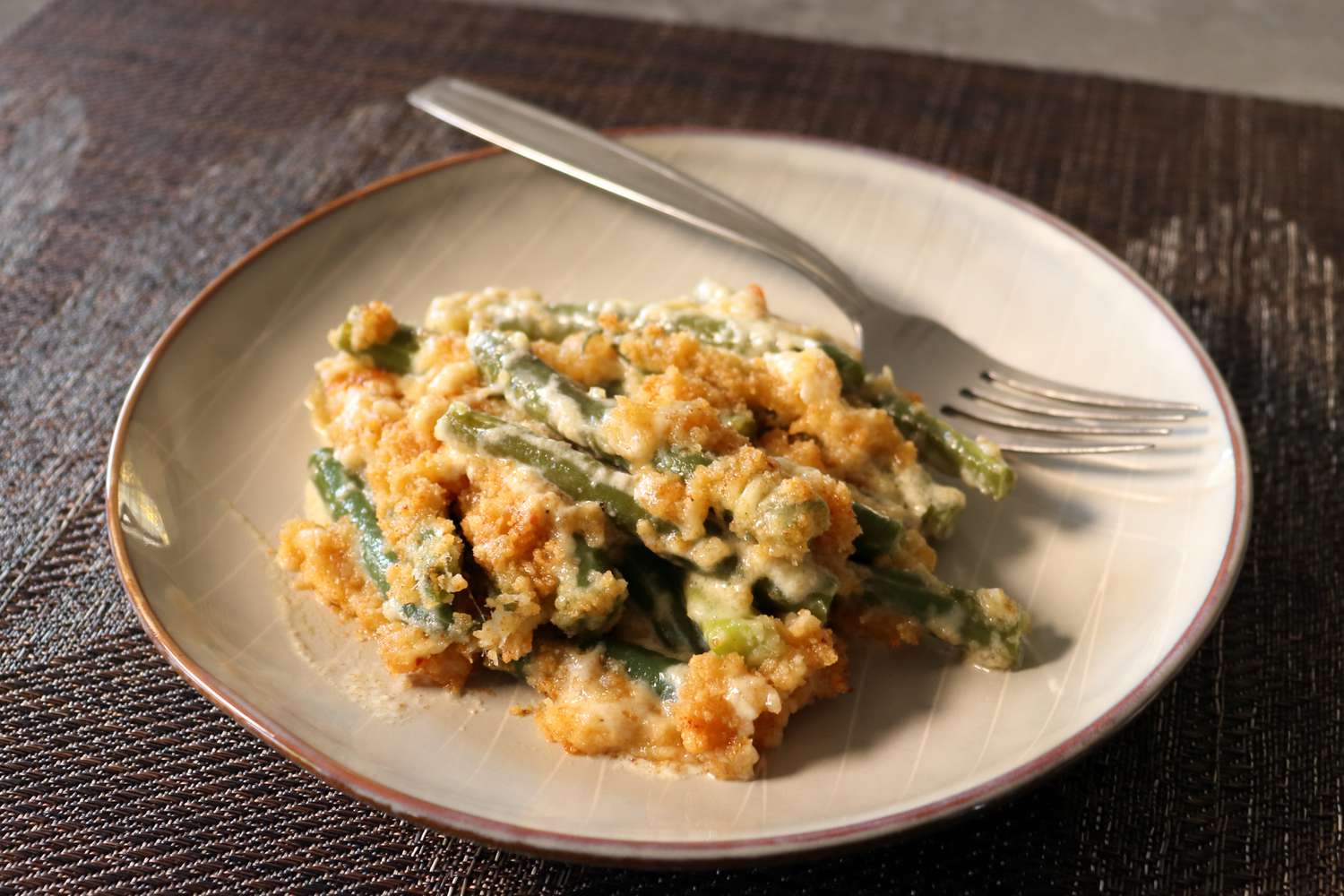 Cheese-Topped Green Beans