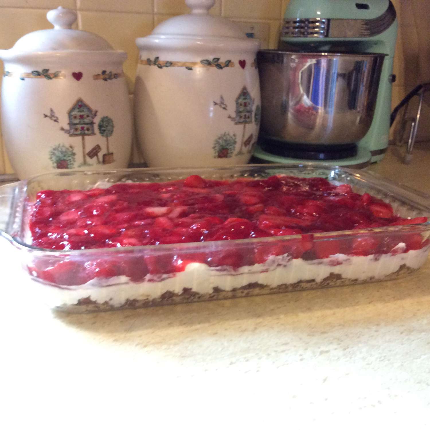 Cheesecake Strawberry Pretzel Pie