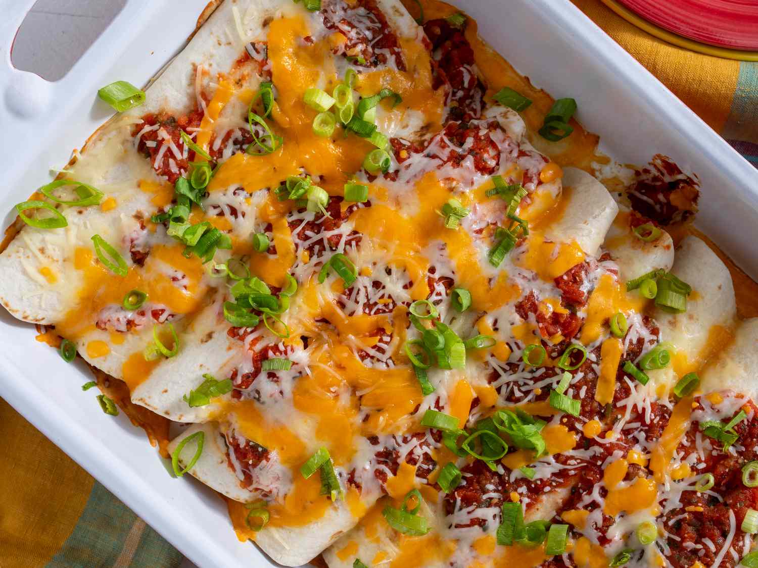 Cheesy 3-Cheese Enchiladas