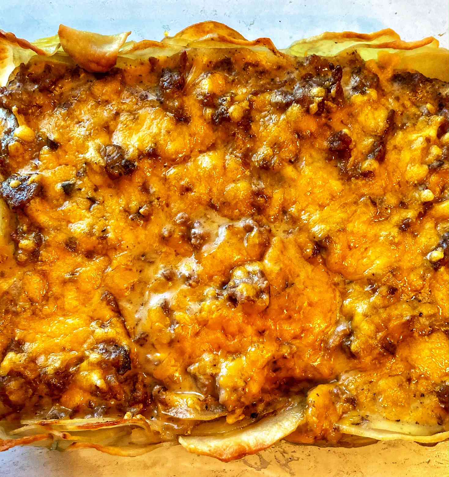Cheesy Beef and Potatoes