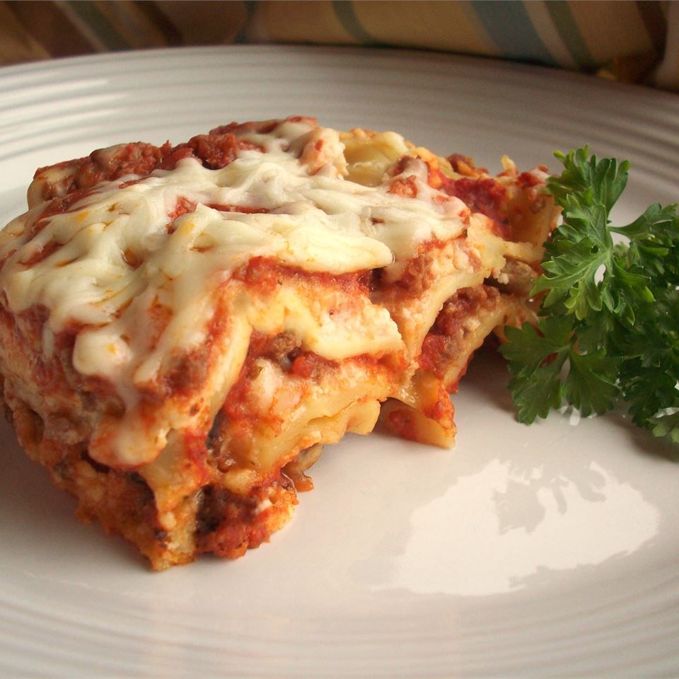 Cheesy Beef Lasagna