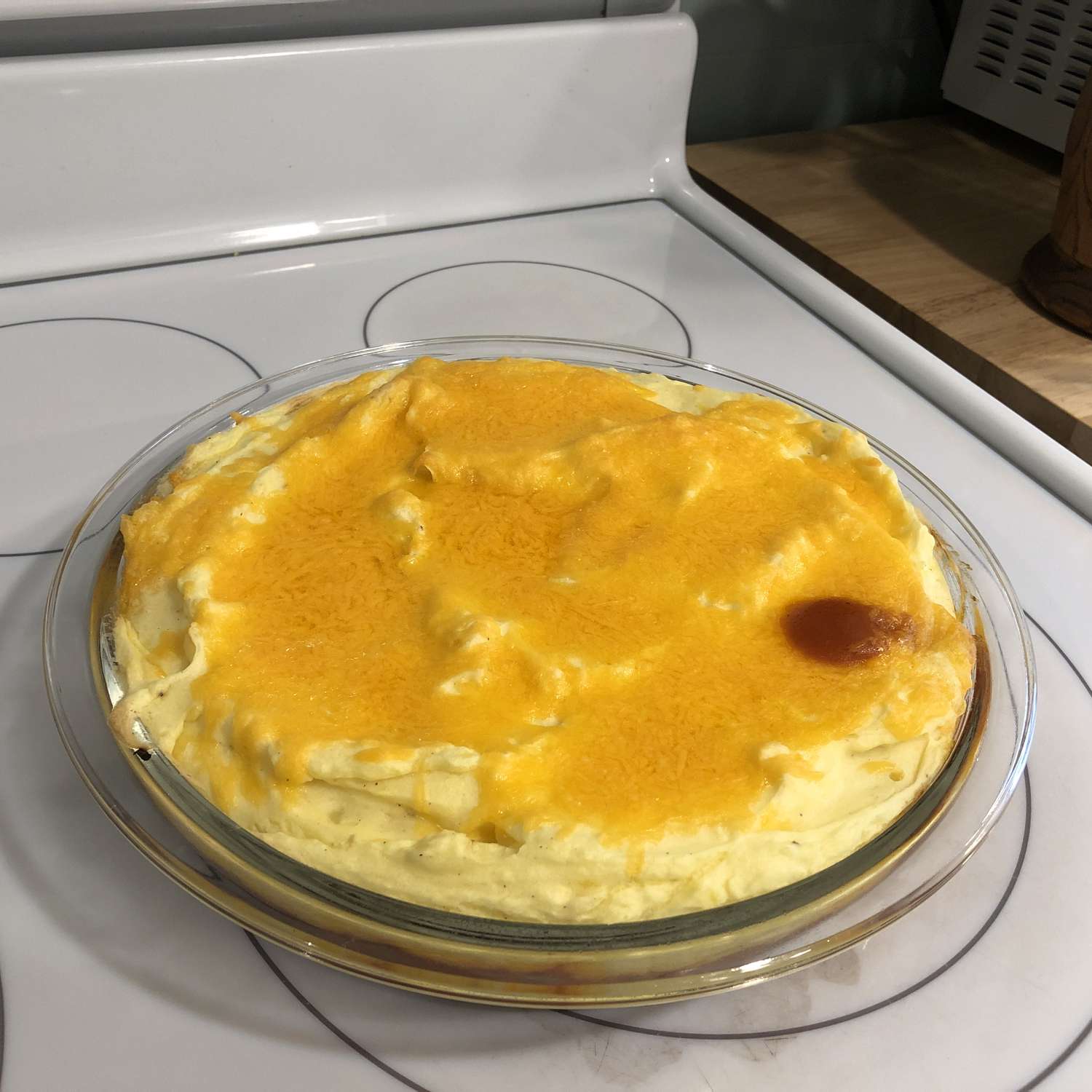 Cheesy Beef Shepherd's Pie