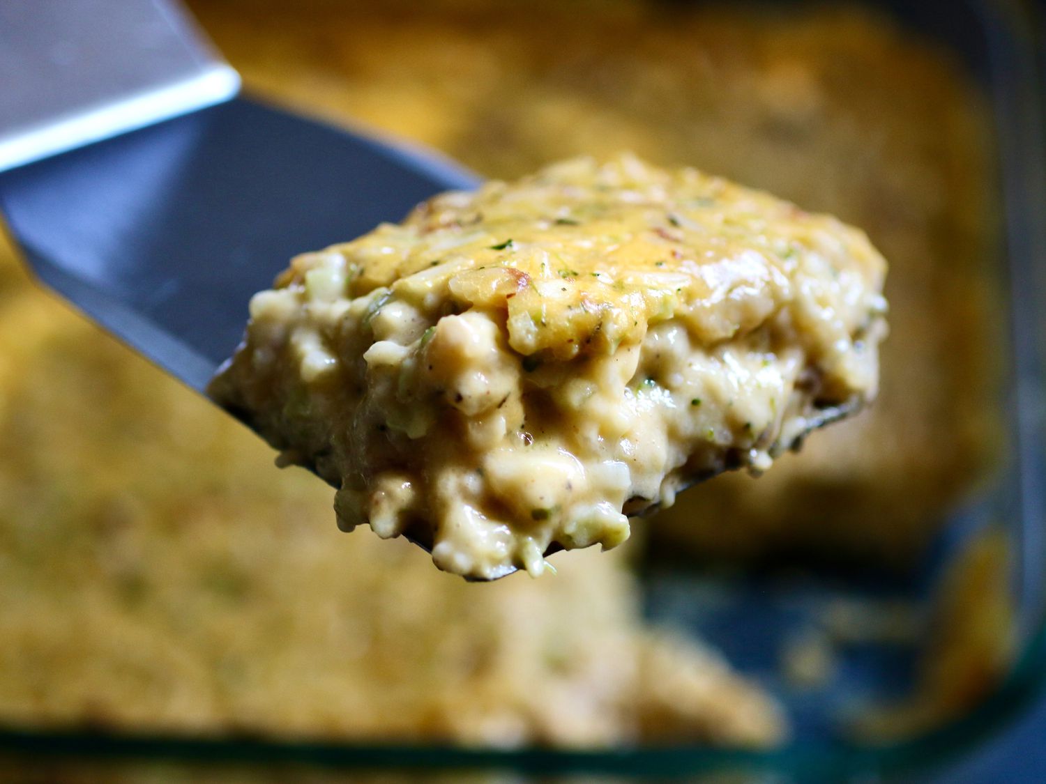 Cheesy Broccoli Casserole With Rice
