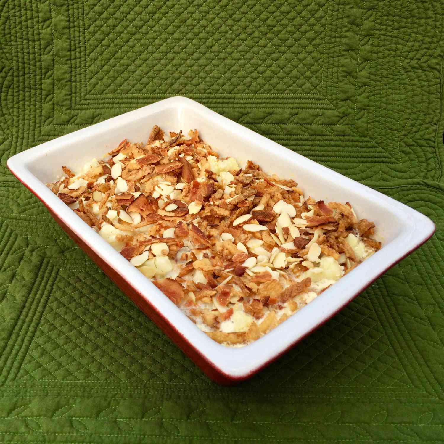 Cheesy Cauliflower Crumble