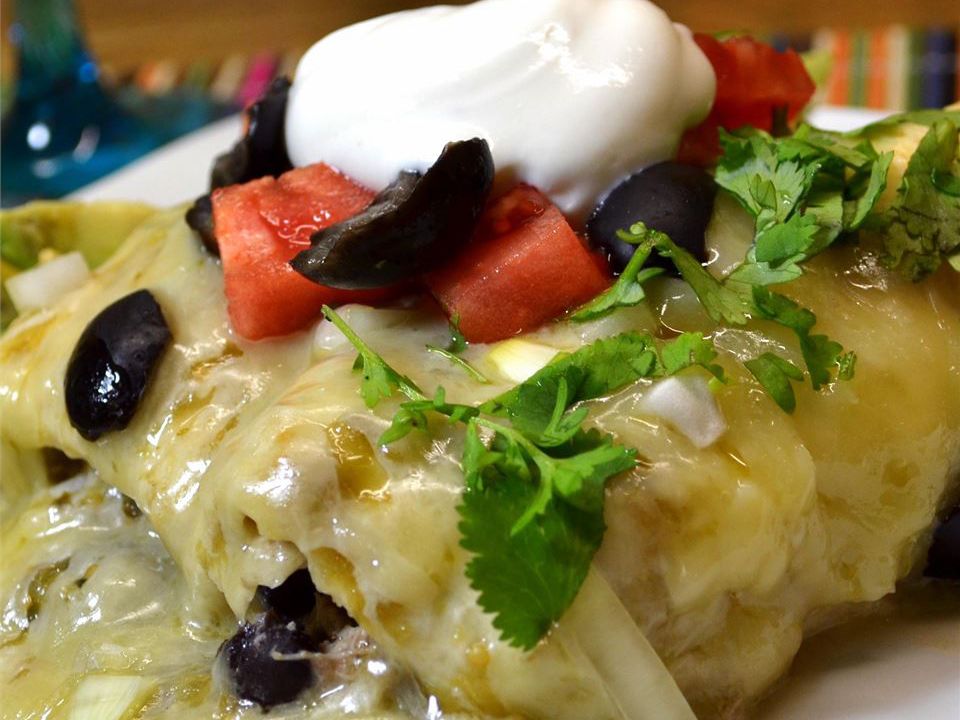 Cheesy Chicken Enchiladas Made from Scratch