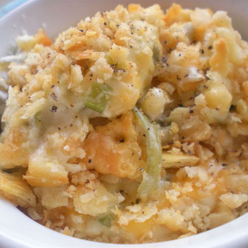 Cheesy Corn and Vegetable Casserole