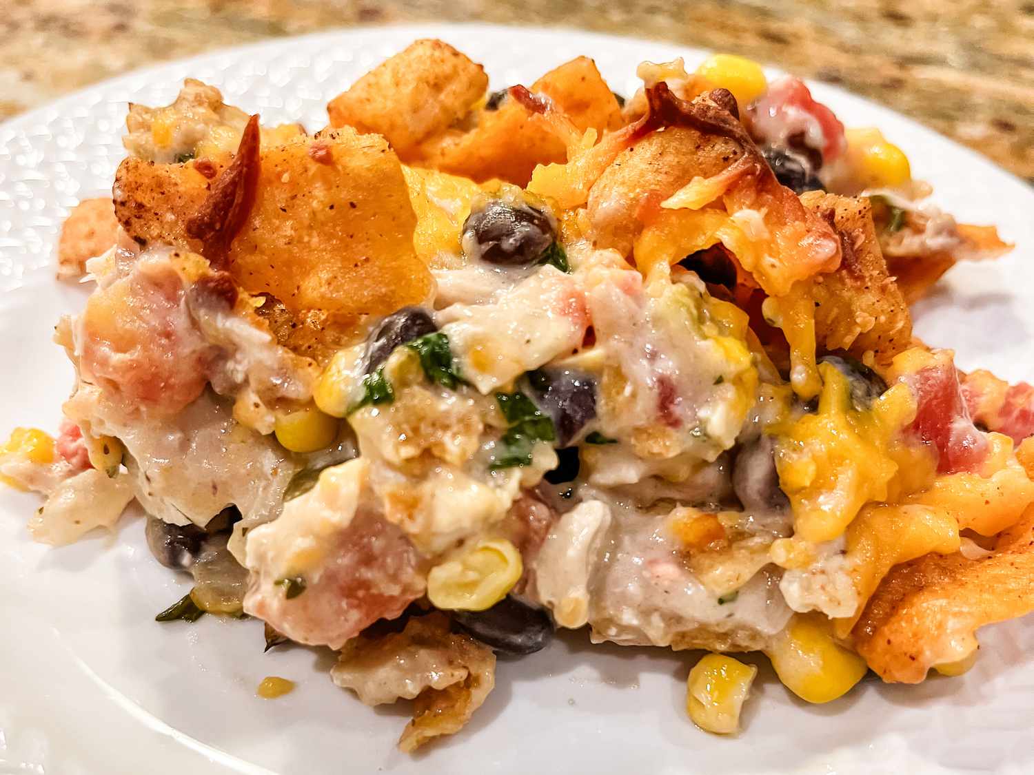 Cheesy Frito Chicken Casserole