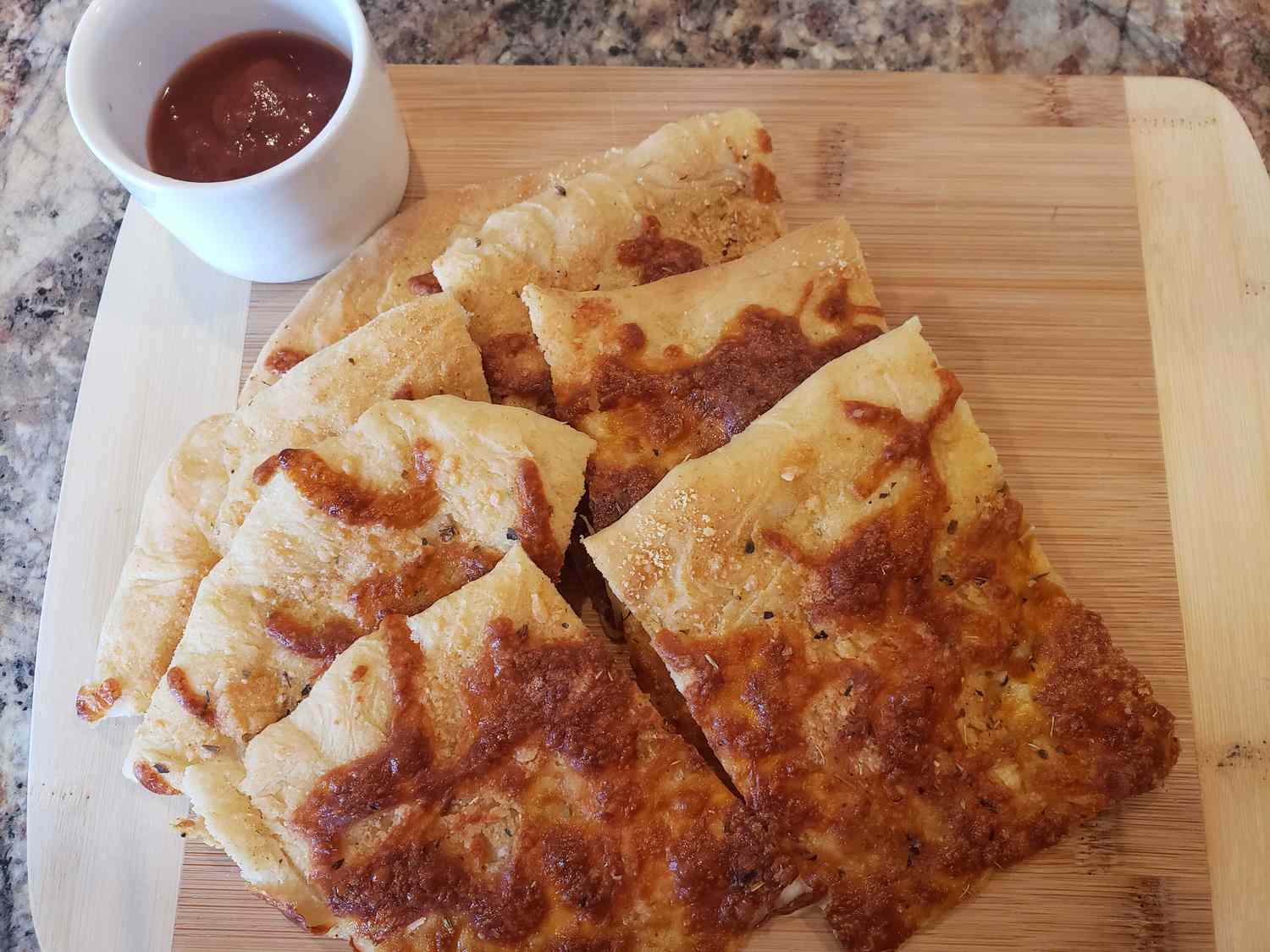 Cheesy Garlic Flatbread