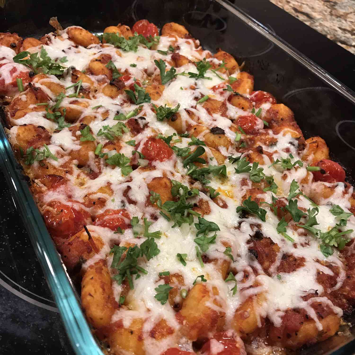 Cheesy Gnocchi Sausage Bake