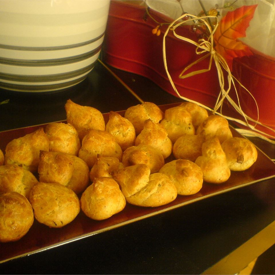 Cheesy Gougères Puffs