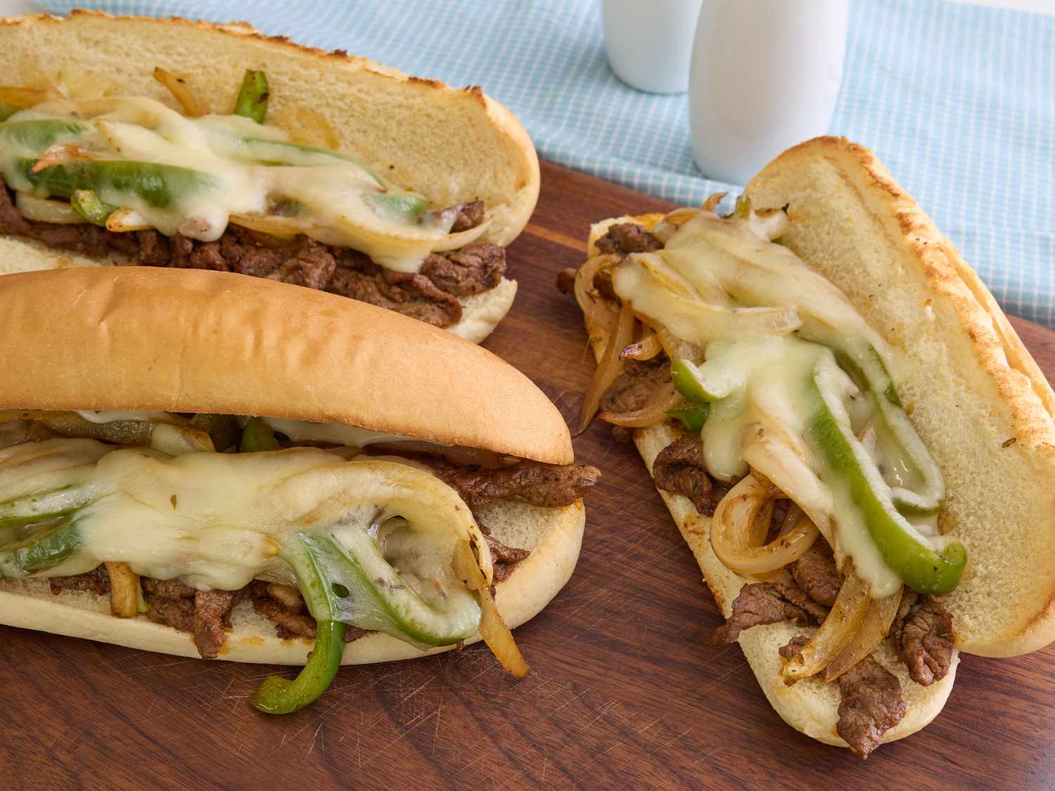 Cheesy Philly Steak Sandwich