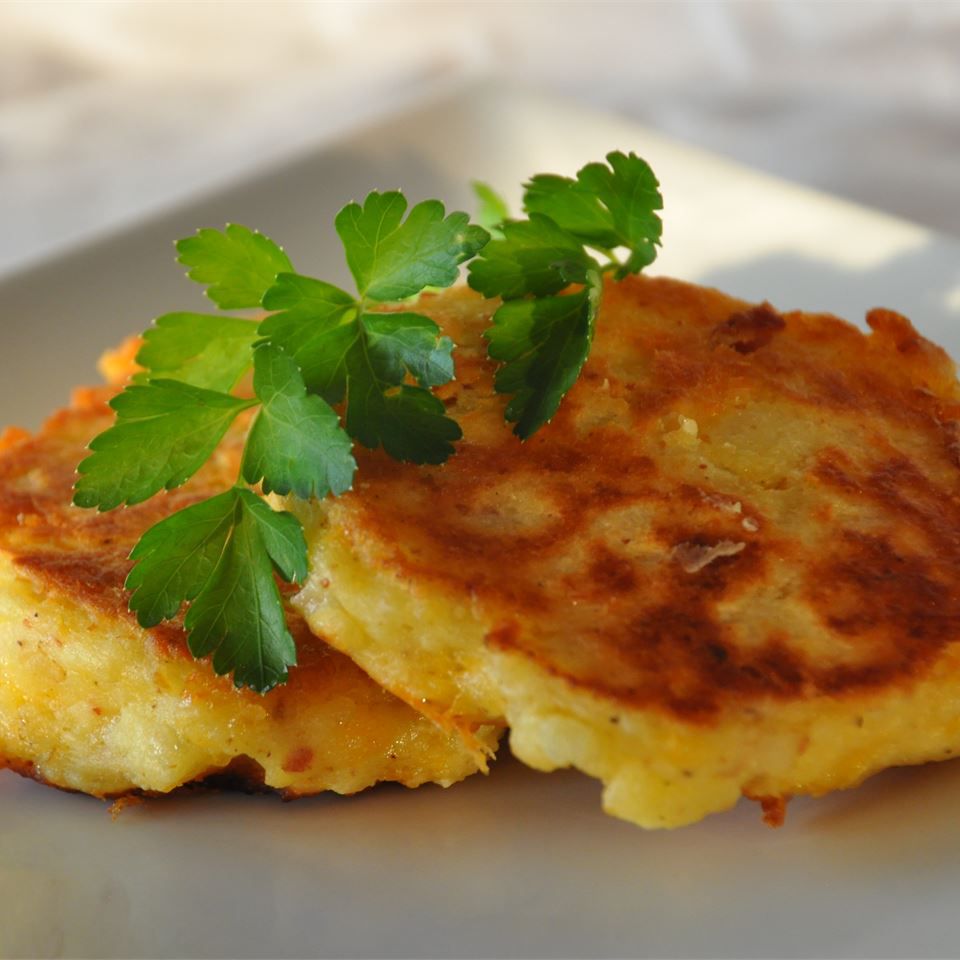 Cheesy Potato Fritters