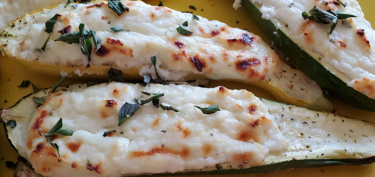 Cheesy Ricotta Zucchini