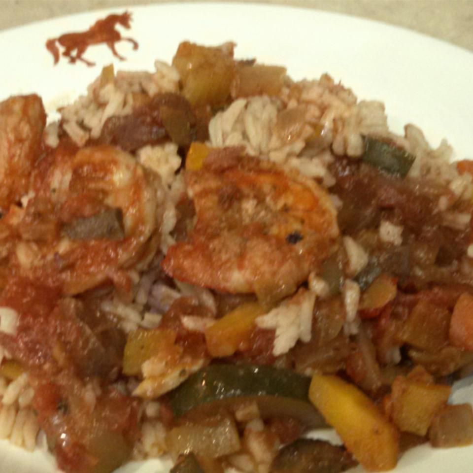 Cheesy Shrimp Creole
