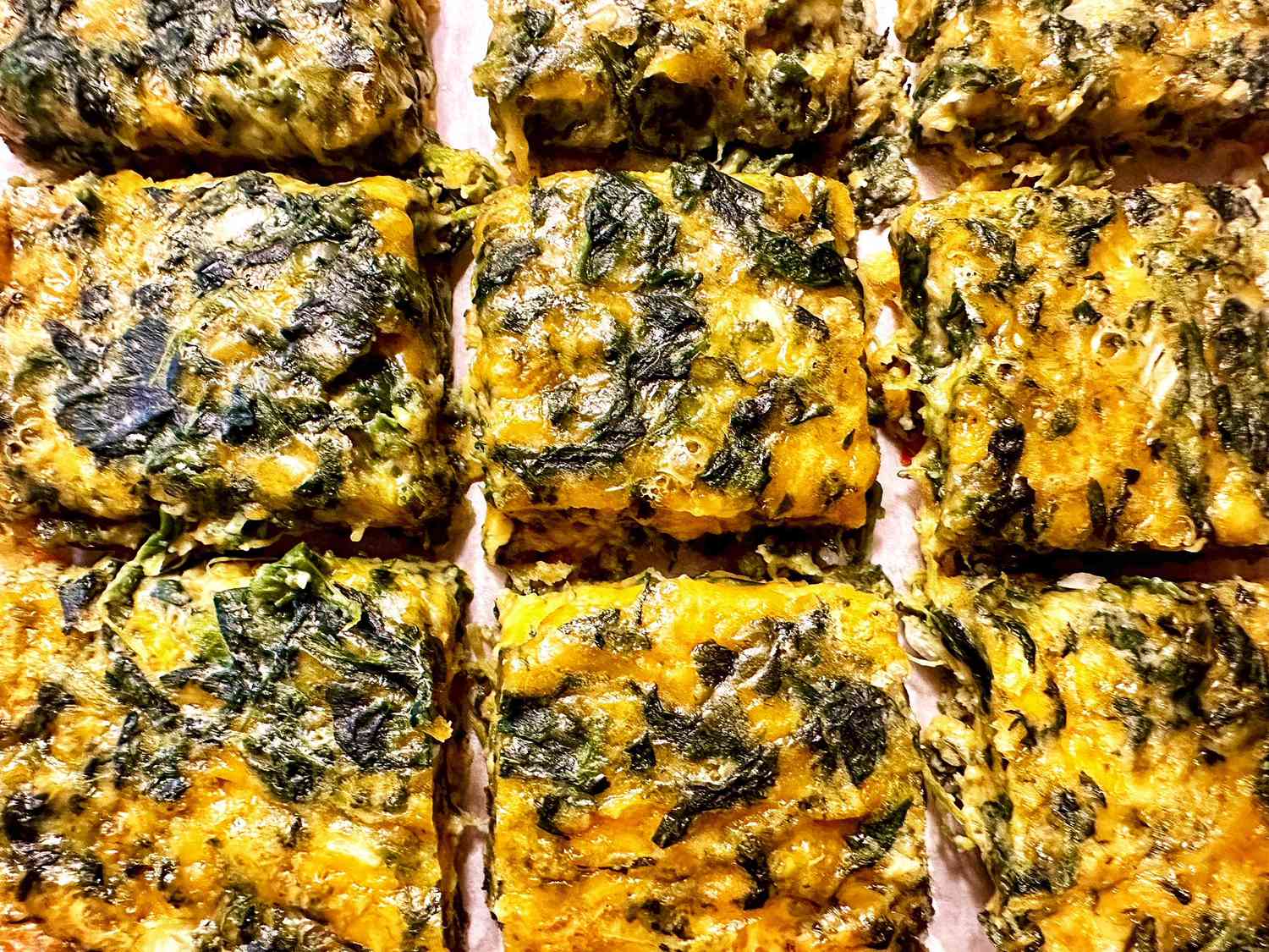 Cheesy Spinach Bites