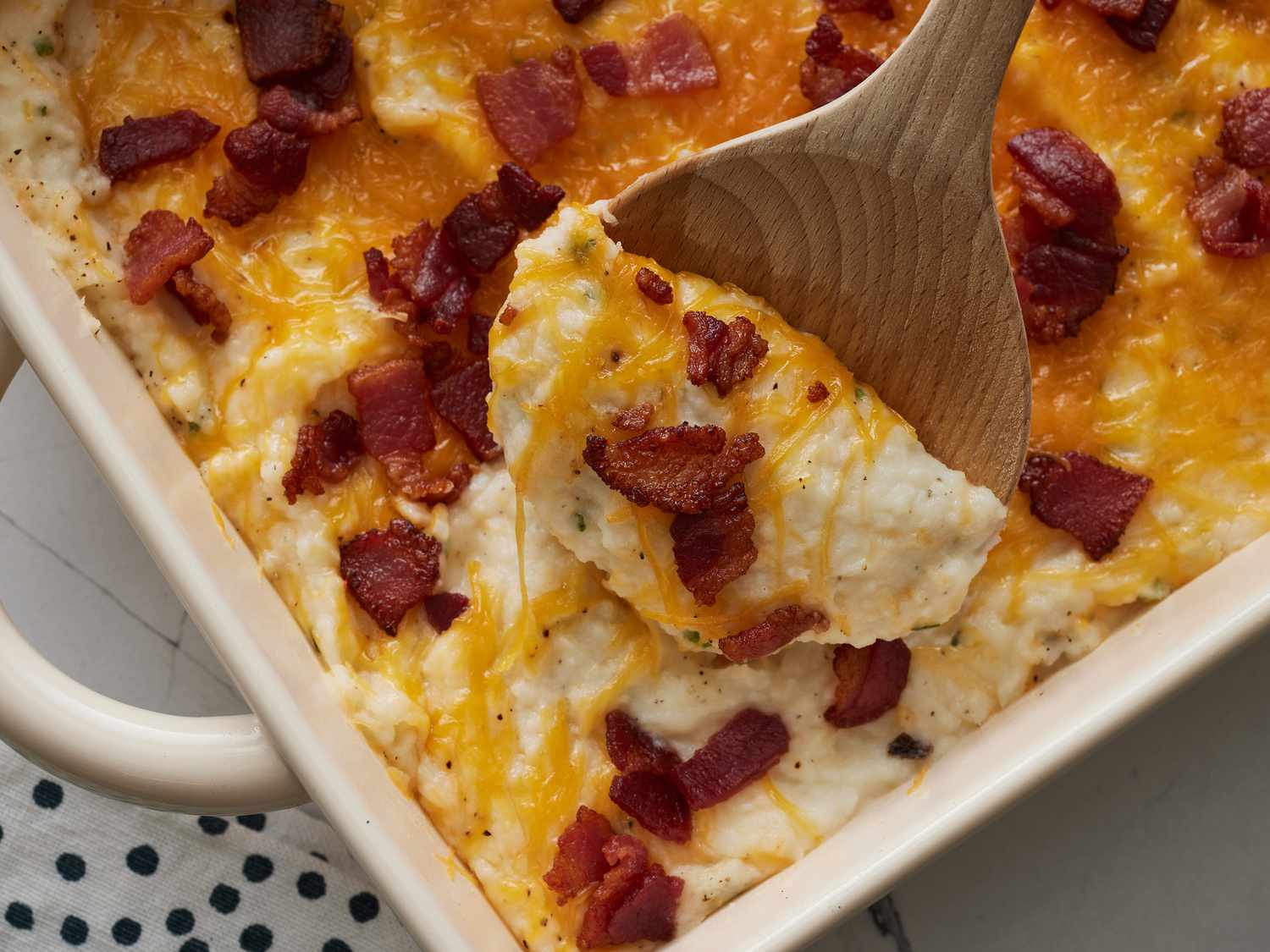 Cheesy Twice-Baked Potato Casserole