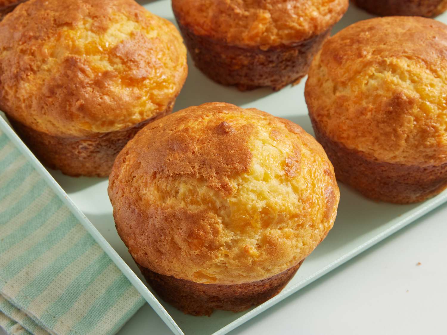 Cheesy Yogurt Muffins