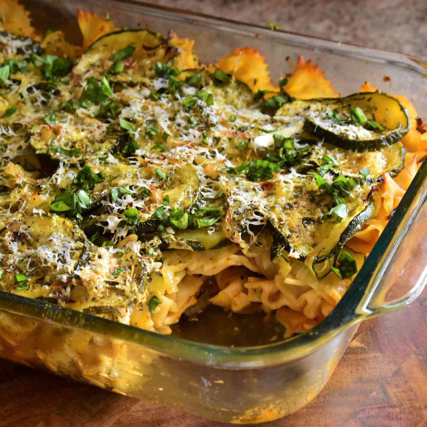 Cheesy Zucchini Bake