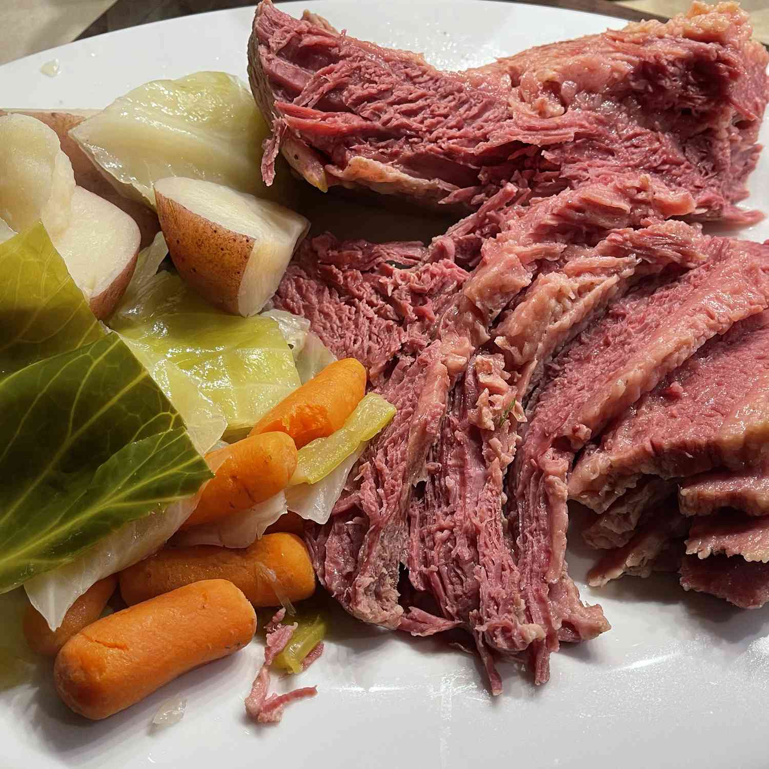 Chef John's Braised Corned Beef and Cabbage