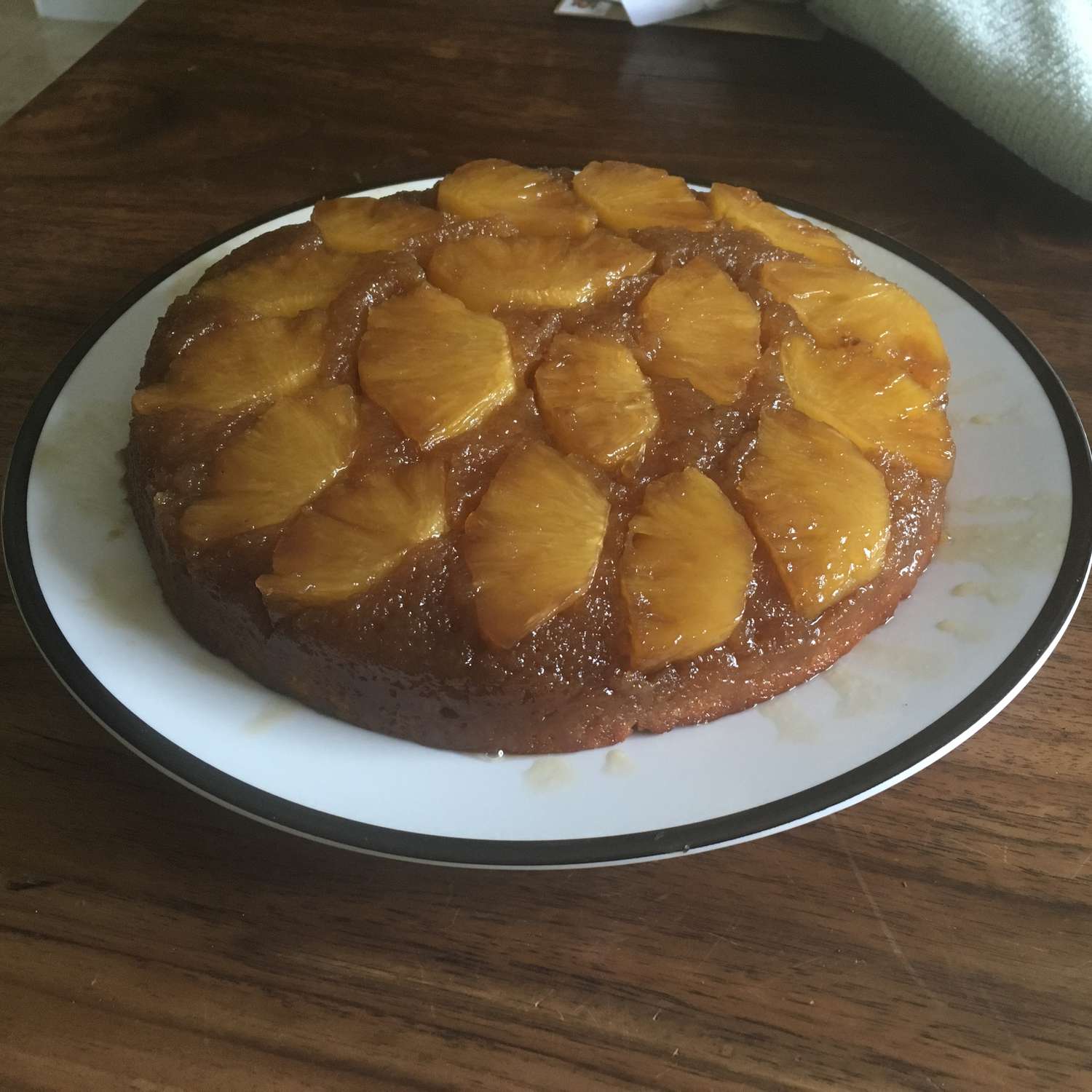 Chef John's Caramelized Pineapple Cake