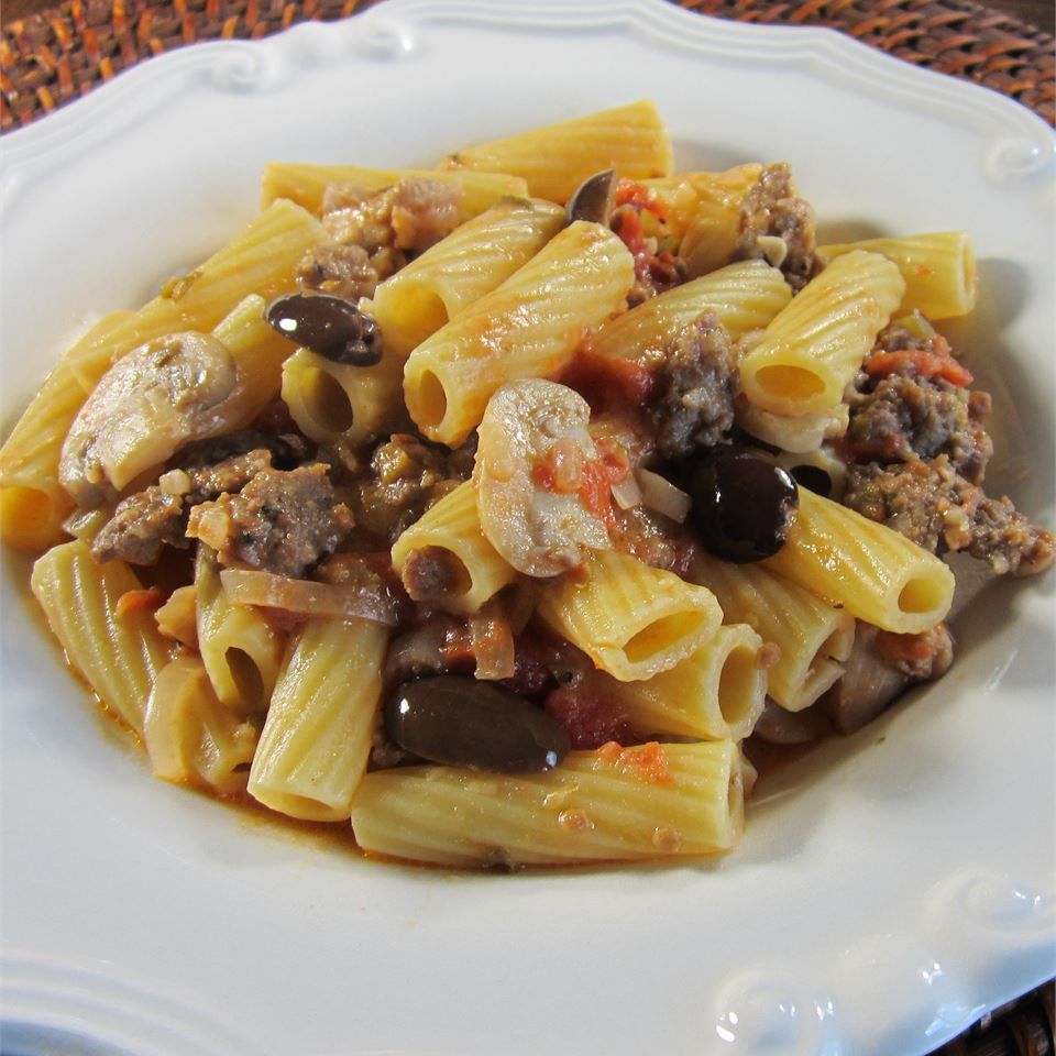 Chef John's Chicken and Sausage Riggies