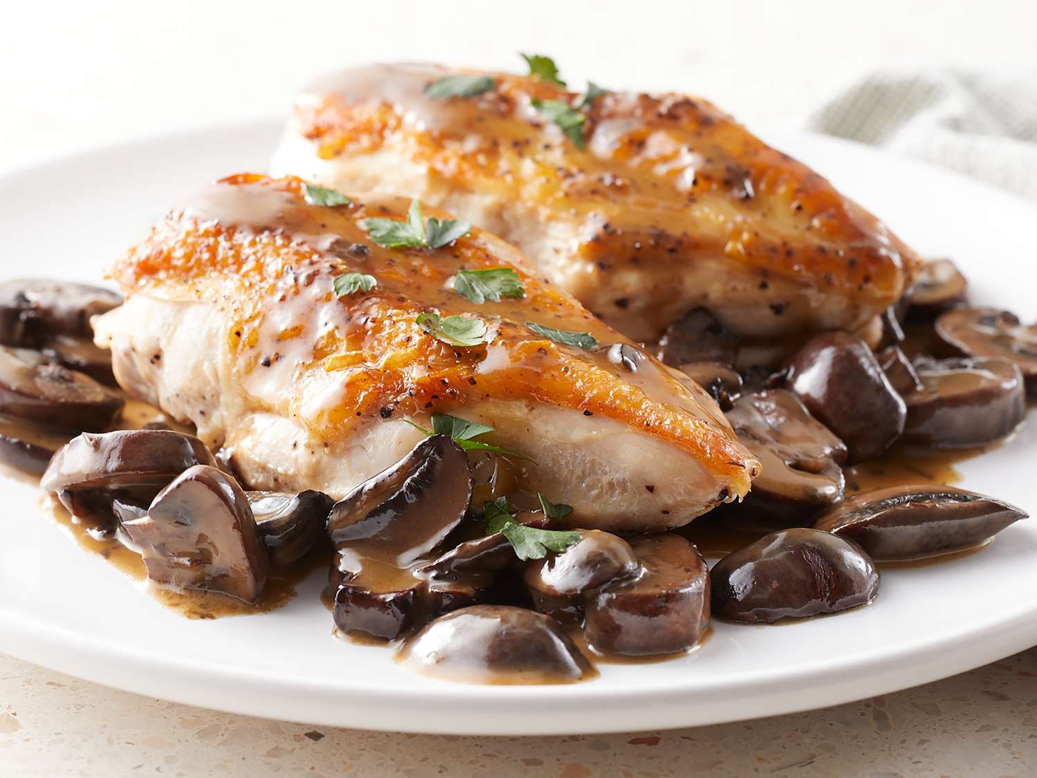 Chef John's Chicken with Mushroom Sauce