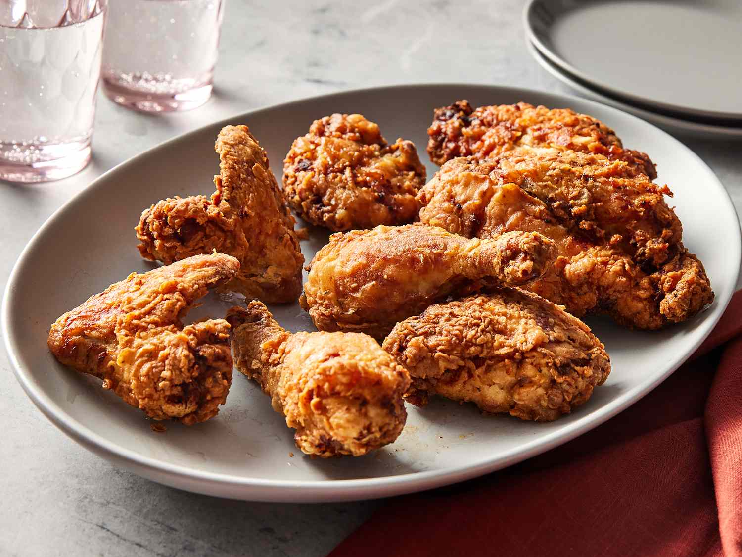 Chef John's Crispy Buttermilk Chicken