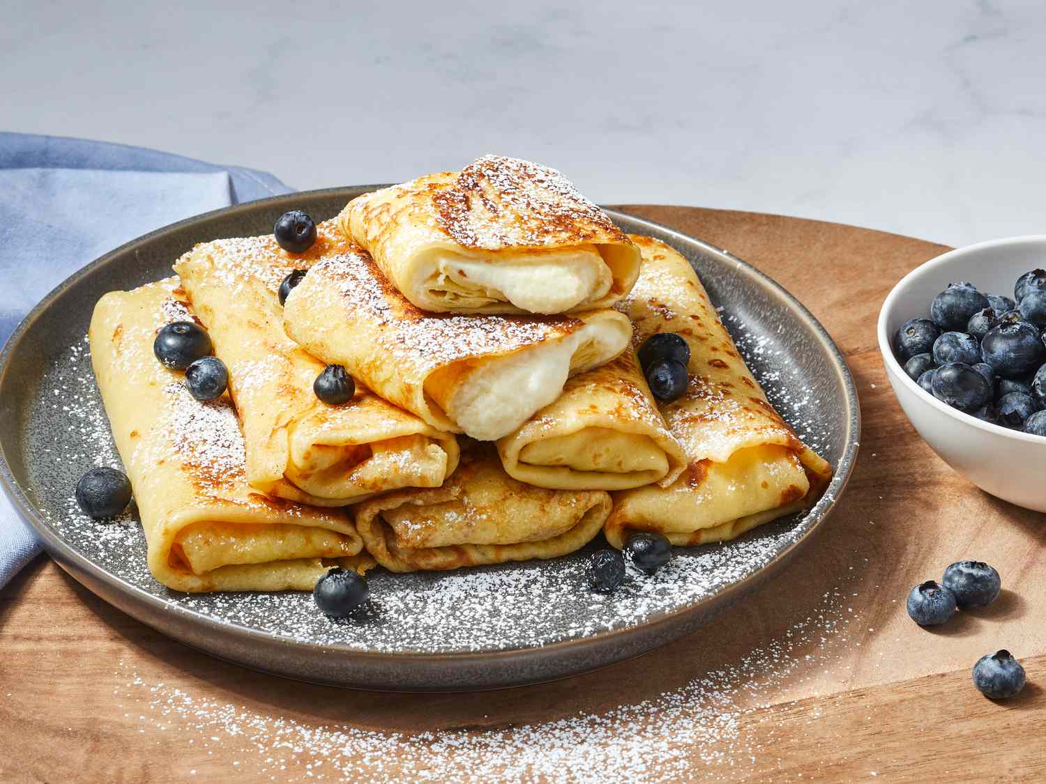 Chef John's Decadent Cheese Blintzes