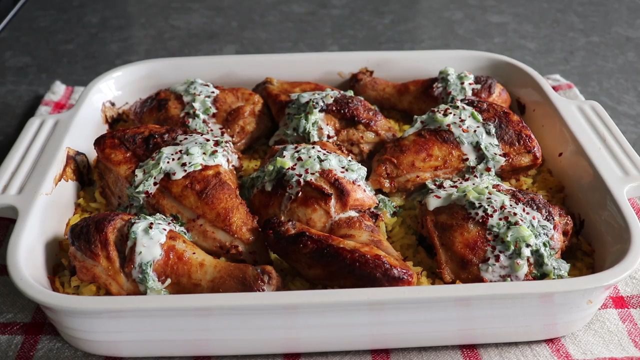 Chef John's Herb-Infused Chicken and Rice Casserole