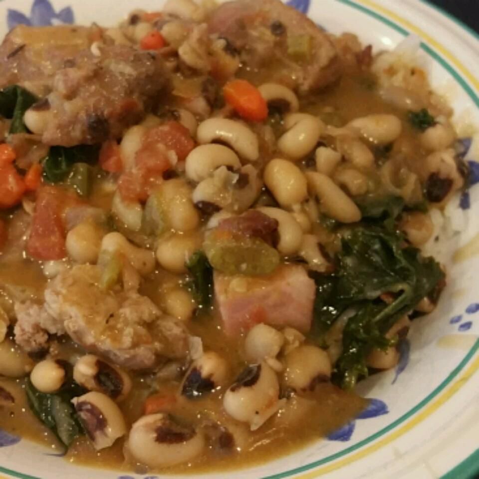 Chef John's Hoppin' John with Pork and Greens