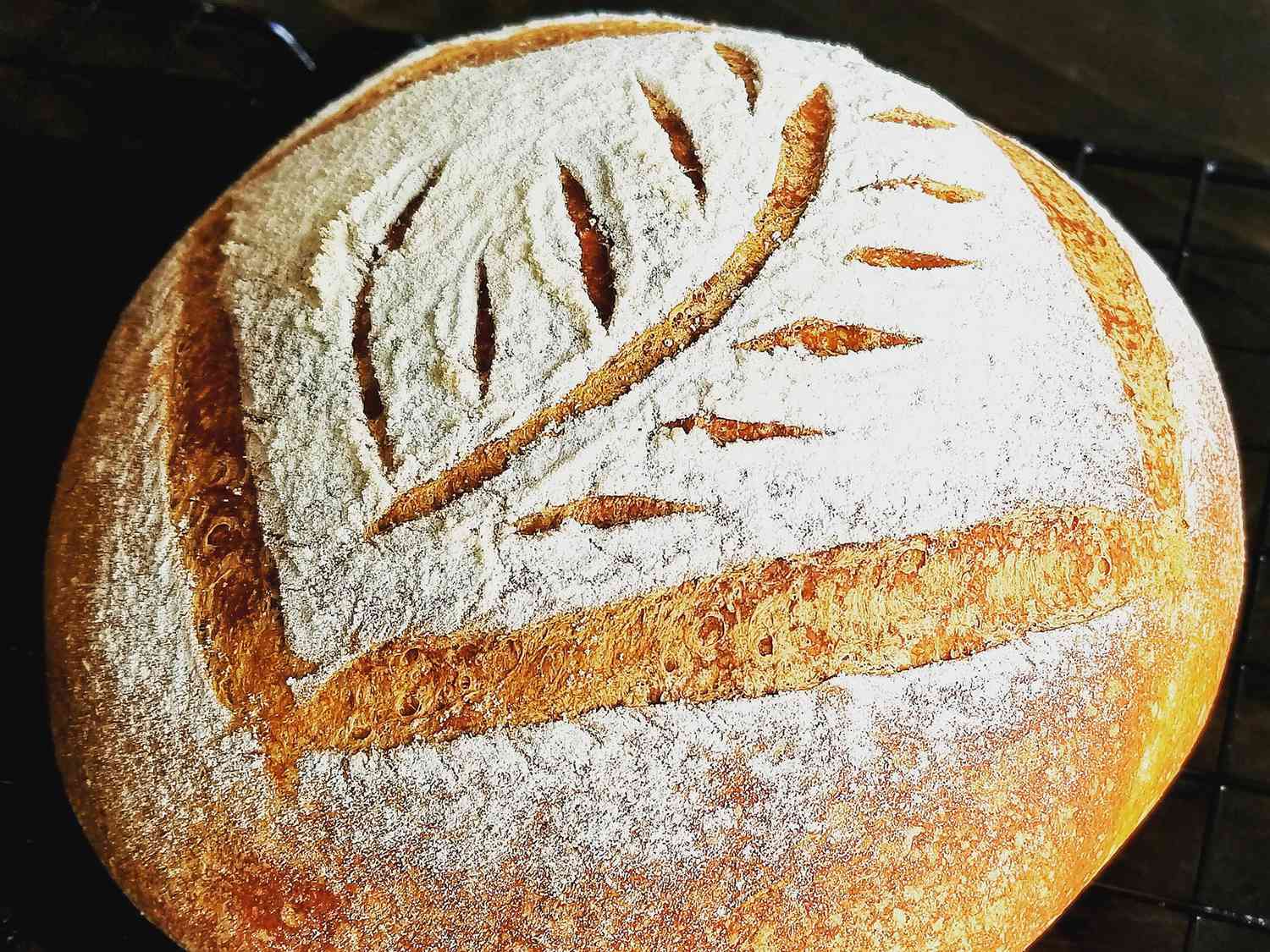 Chef John's Pumpkin No-Knead Bread