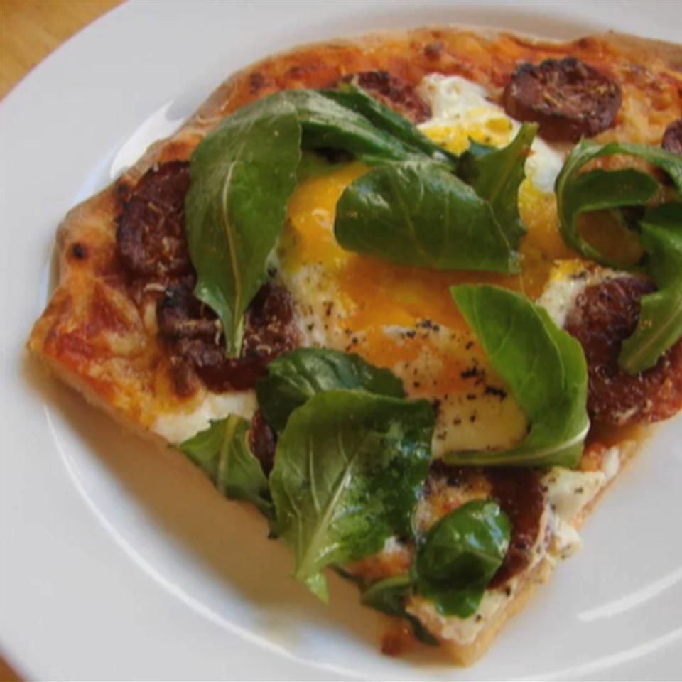 Chef John's Sausage Egg Breakfast Pizza
