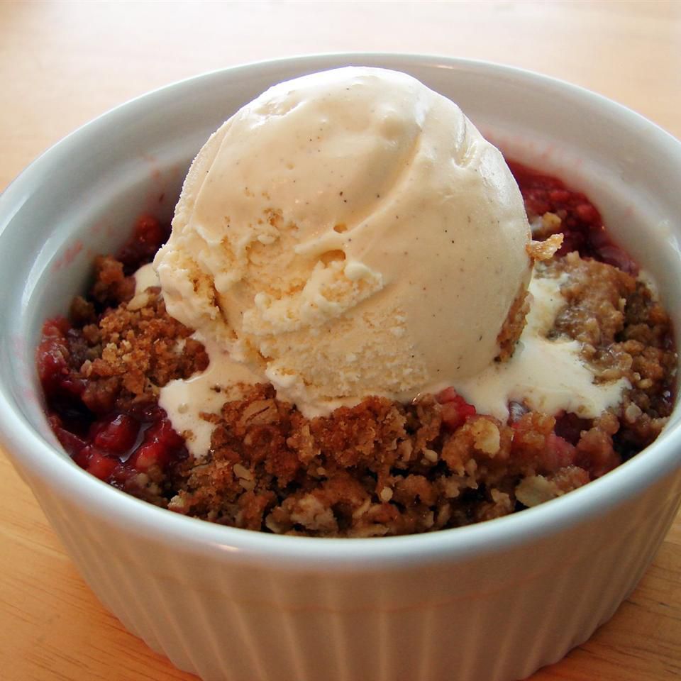 Chef John's Strawberry Rhubarb Crisp