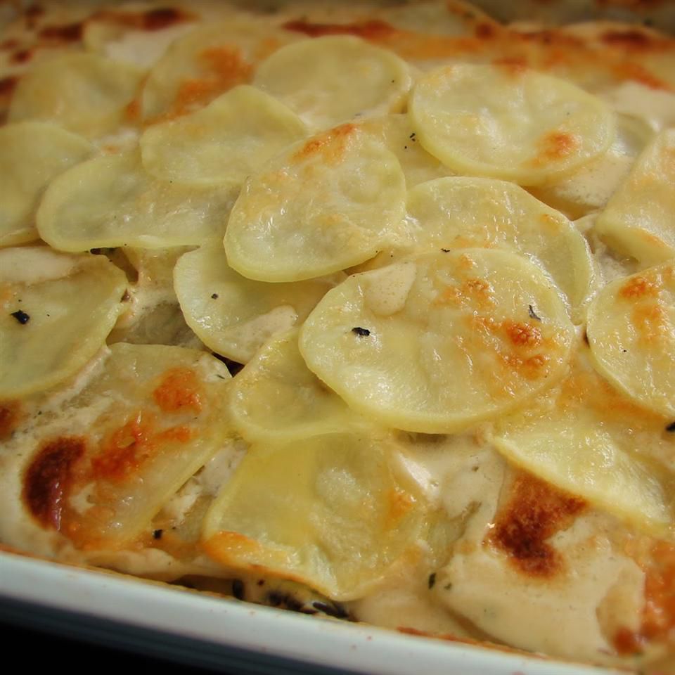 Chef John's Truffle Potato Gratin