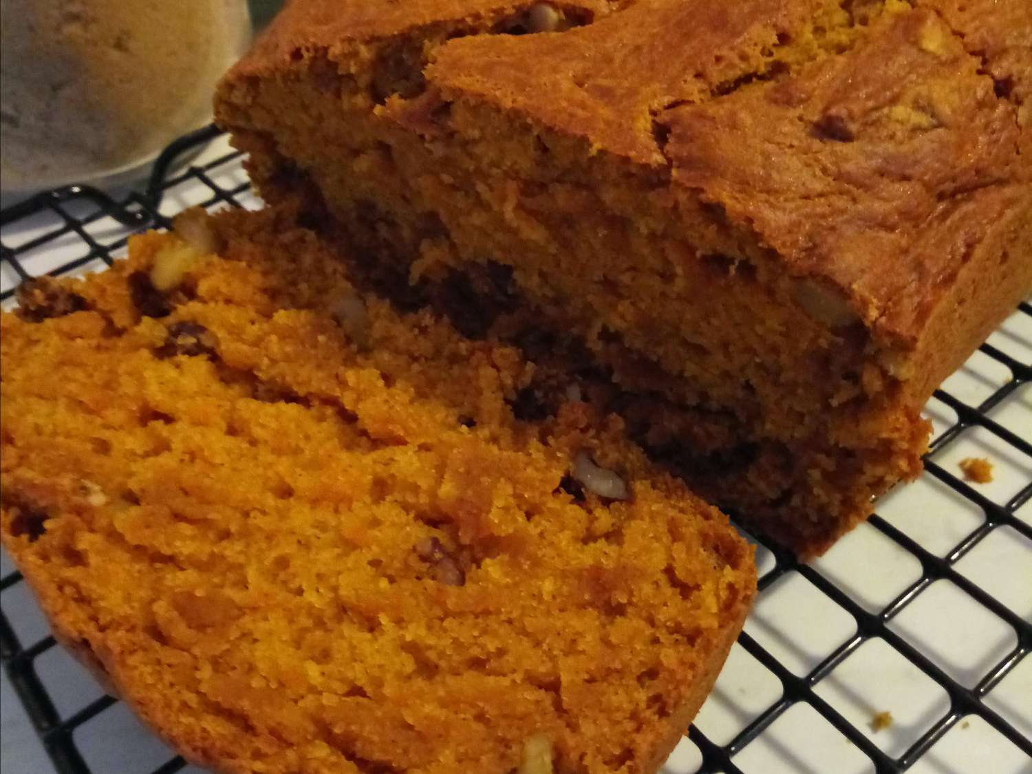 Chef John's Walnut Pumpkin Bread